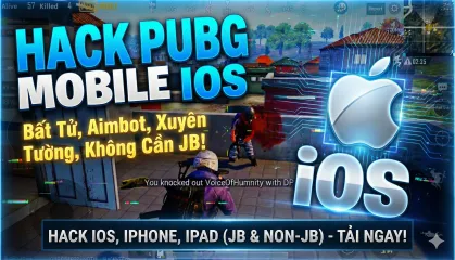 Thuê hack PUBG MOBILE IOS - Tool hack PUBG MOBILE IOS uy tín, giao key 24/7