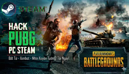 Thuê hack PUBG PC (Steam) - Tool hack PUBG PC (Steam) uy tín, giao key 24/7